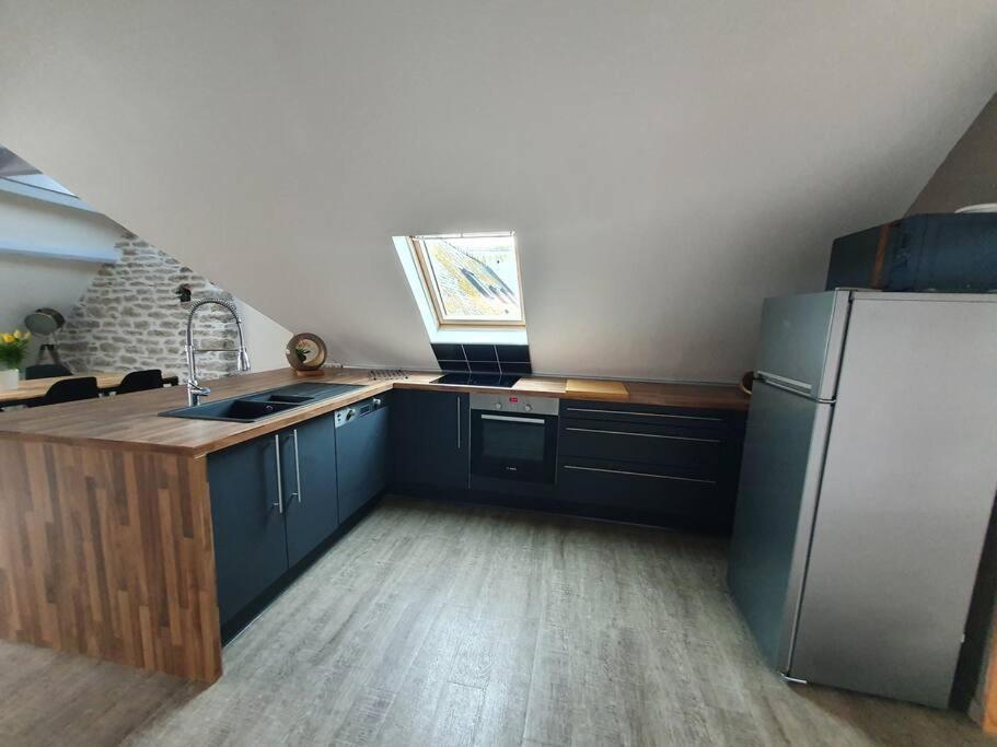 Charmant appartement proche commerces et plages Guilvinec Extérieur photo