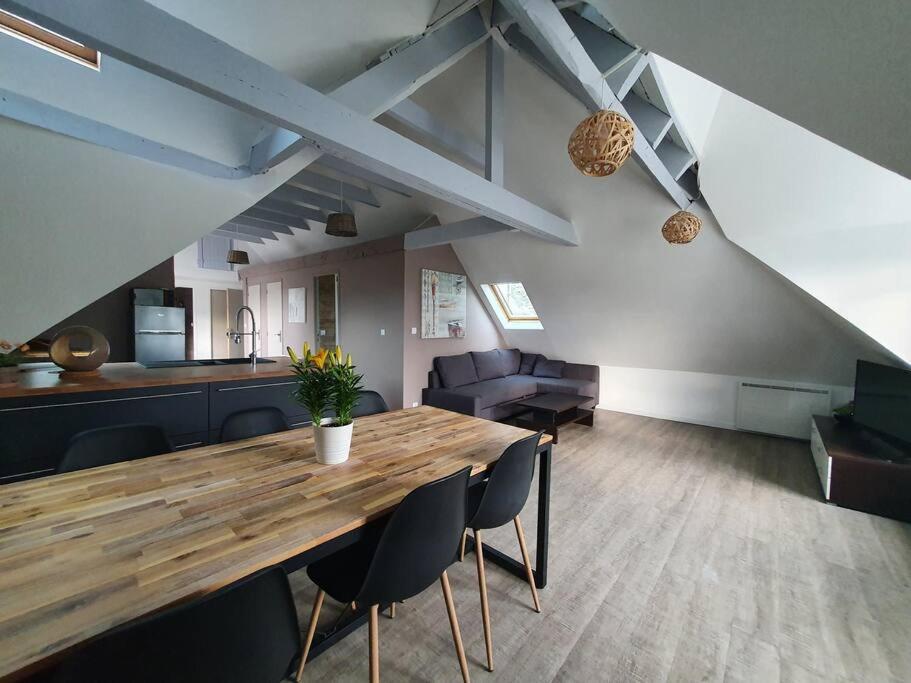 Charmant appartement proche commerces et plages Guilvinec Extérieur photo