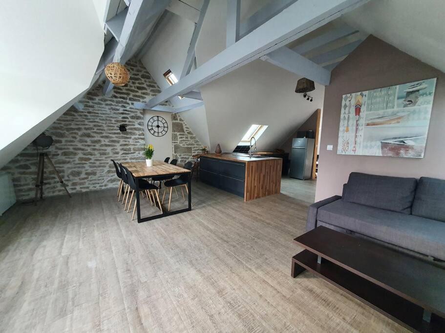Charmant appartement proche commerces et plages Guilvinec Extérieur photo
